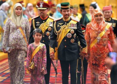 Brunei, le nozze maestose del figlio del sultano