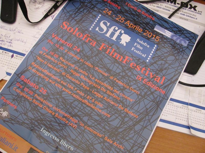 Solofra film festival ecco il programma Solofra film festival ecco il programma