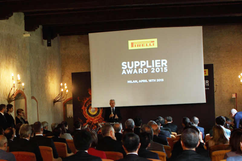PIRELLI PREMIA I 9 MIGLIORI FORNITORI DEL 2014 PIRELLI PREMIA I 9 MIGLIORI FORNITORI DEL 2014