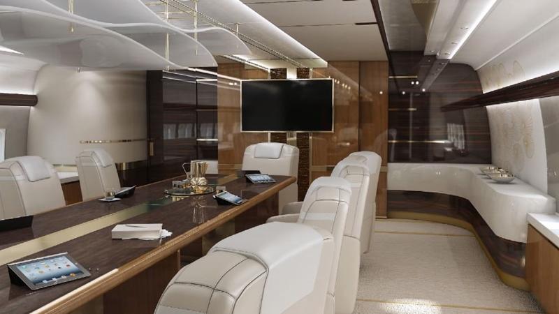 Il Boeing diventa una mega casa di lusso Il Boeing diventa una mega casa di lusso