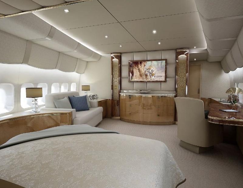 Il Boeing diventa una mega casa di lusso Il Boeing diventa una mega casa di lusso