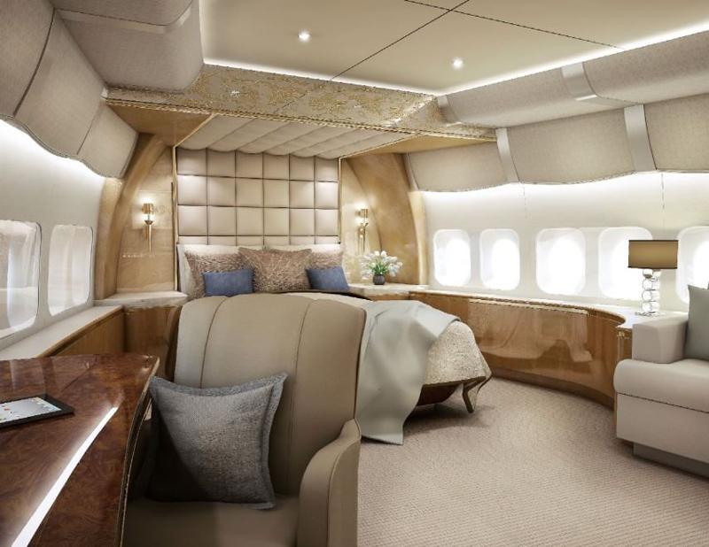 Il Boeing diventa una mega casa di lusso Il Boeing diventa una mega casa di lusso