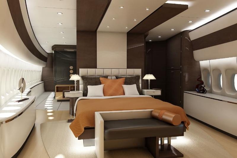 Il Boeing diventa una mega casa di lusso Il Boeing diventa una mega casa di lusso