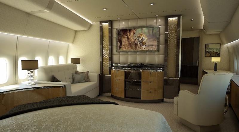 Il Boeing diventa una mega casa di lusso Il Boeing diventa una mega casa di lusso