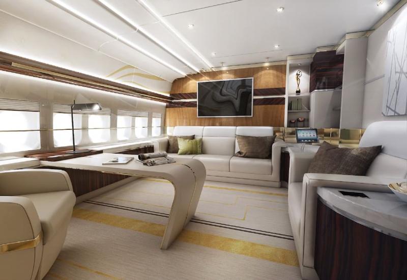 Il Boeing diventa una mega casa di lusso Il Boeing diventa una mega casa di lusso