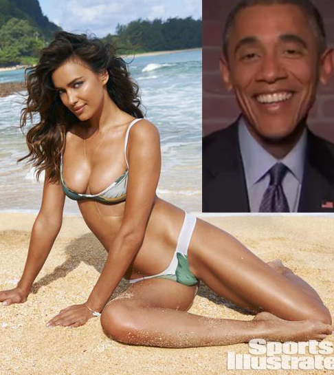 Obama perde la testa per Irina Shayk, l’ex di Cristiano Ronaldo Obama perde la testa per Irina Shayk, l’ex di Cristiano Ronaldo