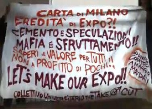 No Expo, trovato un “covo freddo”. Aperta nuova base in Giambellino No Expo, trovato un “covo freddo”. Aperta nuova base in Giambellino