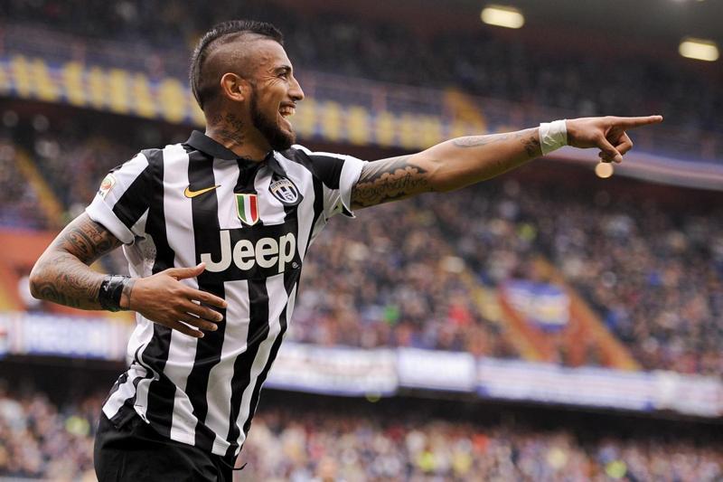 Juventus, Vidal firma il gol del 4° scudetto di fila Juventus, Vidal firma il gol del 4° scudetto di fila
