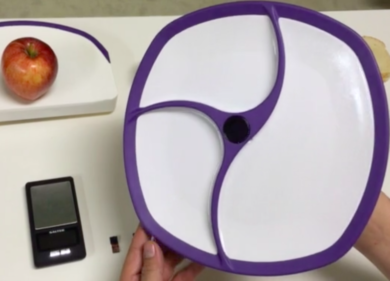 Il piatto è smart: ti dice quanto mangi e se stai esagerando