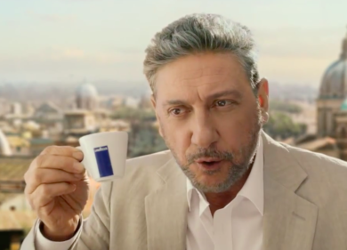 Lavazza torna sulla Terra: Castellitto nuovo testimonial