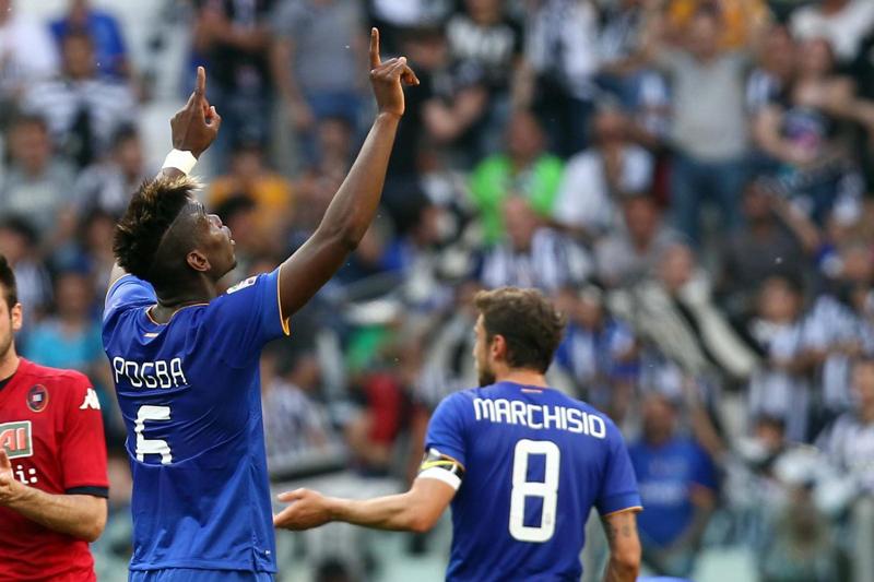 Juventus pari col Cagliari, ma ritrova super Pogba prima di Madrid