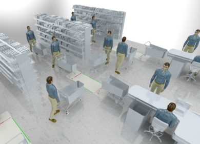 Smart traffic, un tappeto per evitare le code alle casse