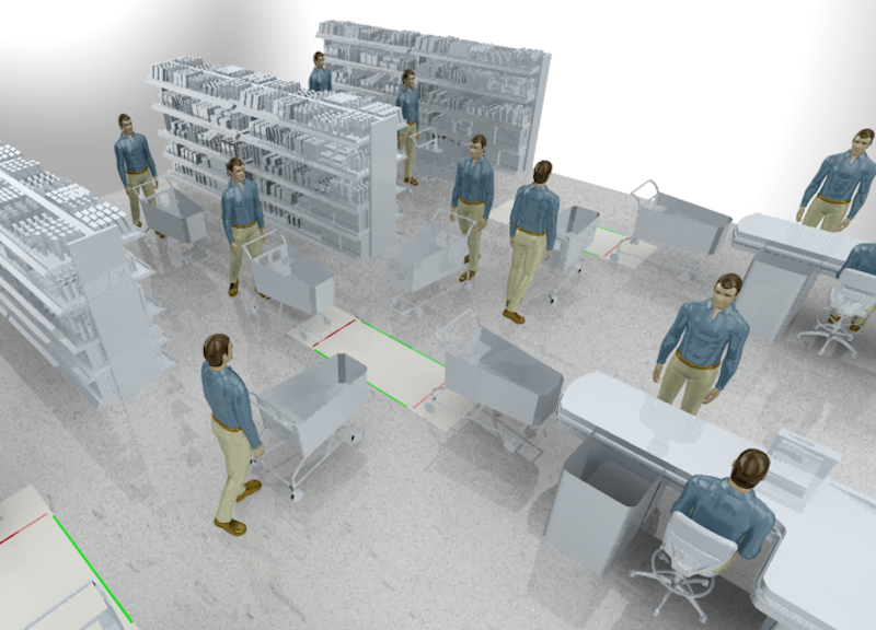 Smart traffic, un tappeto per evitare le code alle casse Smart traffic, un tappeto per evitare le code alle casse