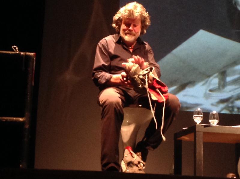 Messner e Barmasse raccontano il Cervino Messner e Barmasse raccontano il Cervino
