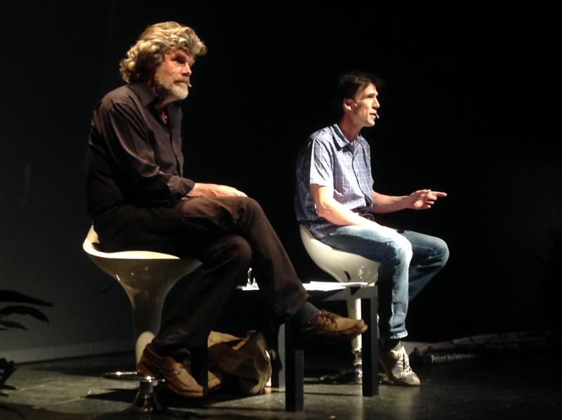 Messner e Barmasse raccontano il Cervino Messner e Barmasse raccontano il Cervino