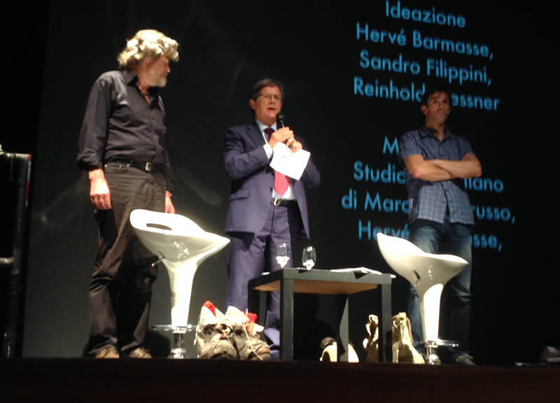 Galleria foto 'Messner e Barmasse raccontano il Cervino' - foto 1