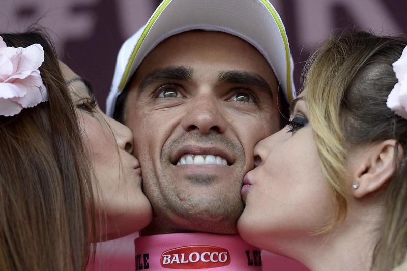 Giro 2015, Contador in maglia rosa: “Un aperitivo”. Ma Fabio Aru vola Giro 2015, Contador in maglia rosa: “Un aperitivo”. Ma Fabio Aru vola