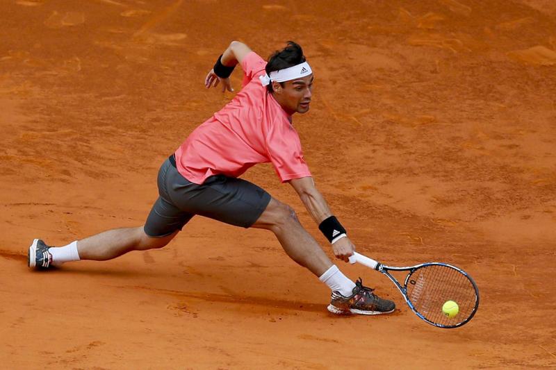 Fognini, bella impresa: mette ko Dimitrov a Roma. Nadal passeggia Fognini, bella impresa: mette ko Dimitrov a Roma. Nadal passeggia