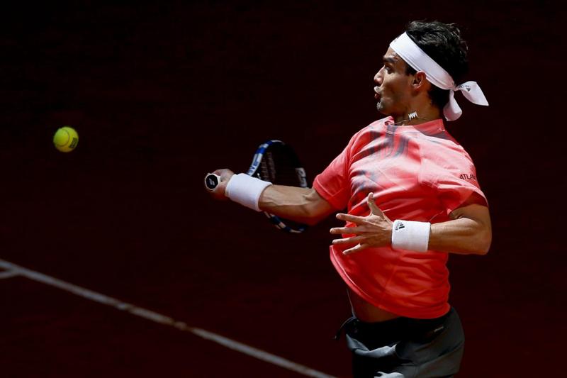 Fognini, bella impresa: mette ko Dimitrov a Roma. Nadal passeggia Fognini, bella impresa: mette ko Dimitrov a Roma. Nadal passeggia