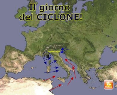 Previsioni meteo, Italia investita dal ciclone Ferox