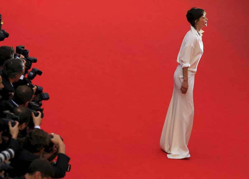 Sophie Marceau a Cannes, in mutande sul red carpet Sophie Marceau a Cannes, in mutande sul red carpet