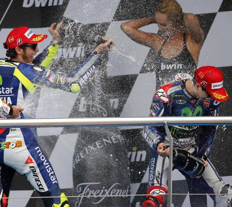 MotoGp, Valentino Rossi: avrei firmato col sangue il 2° dietro Lorenzo MotoGp, Valentino Rossi: avrei firmato col sangue il 2° dietro Lorenzo