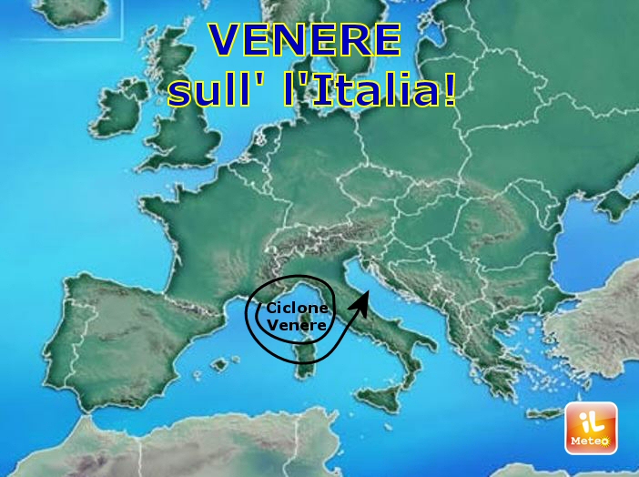 Previsioni meteo, il ciclone Venere sconquassa l’Italia Previsioni meteo, il ciclone Venere sconquassa l’Italia
