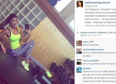 Belen, gli incontri con Marco Borriello e la linguaccia che…