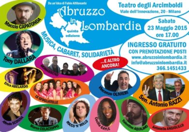 Abruzzo in Lombardia, un pomeriggio tra i colori abruzzesi
