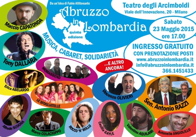 Abruzzo in Lombardia, un pomeriggio tra i colori abruzzesi Abruzzo in Lombardia, un pomeriggio tra i colori abruzzesi