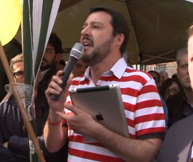 Prove tecniche di Lega in riva al mare. Fiumicino, De Vecchis corteggia Salvini Prove tecniche di Lega in riva al mare. Fiumicino, De Vecchis corteggia Salvini