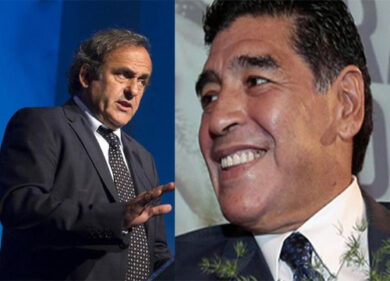 Blatter, Platini: “Non deve mentire”. Maradona: “Fifa parco corruzione”