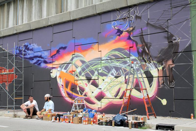 I writers invadono l’Italia. Foto I writers invadono l’Italia. Foto