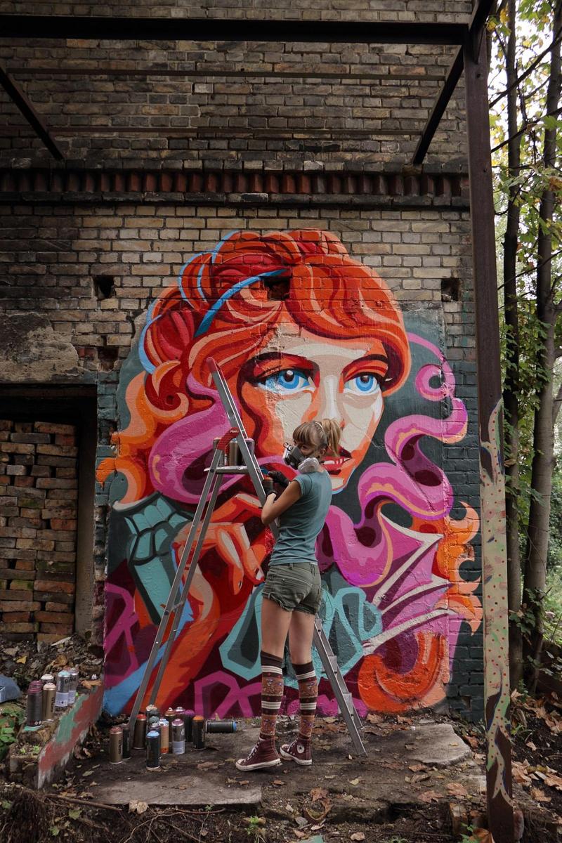 I writers invadono l’Italia. Foto I writers invadono l’Italia. Foto