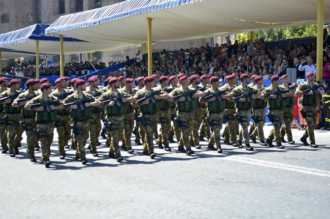 Prova generale di 2 giugno. Martedì la parata militare