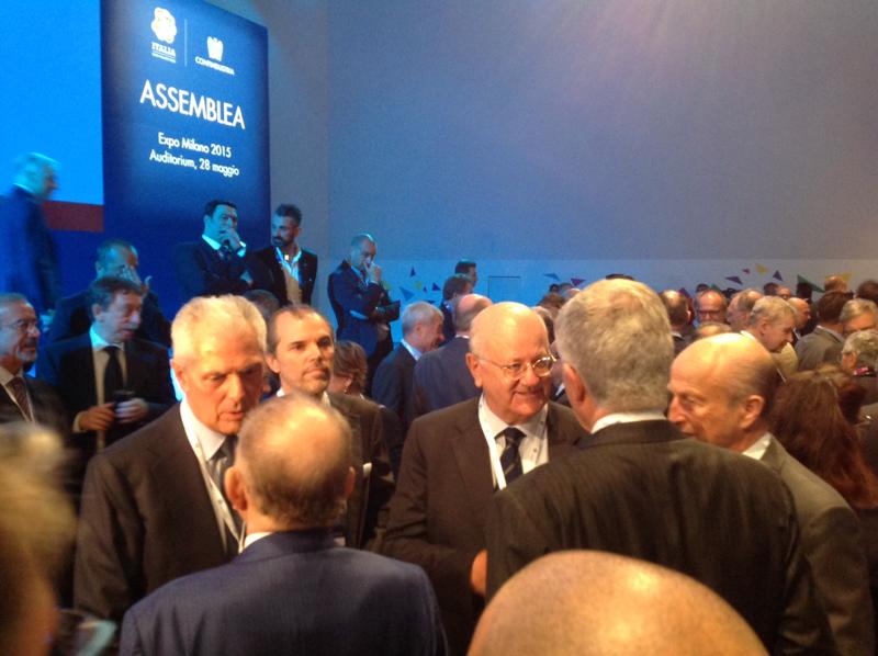 Galleria foto 'Confindustria, Squinzi: “Renzi non perda determinazione sulle riforme”' - foto 1