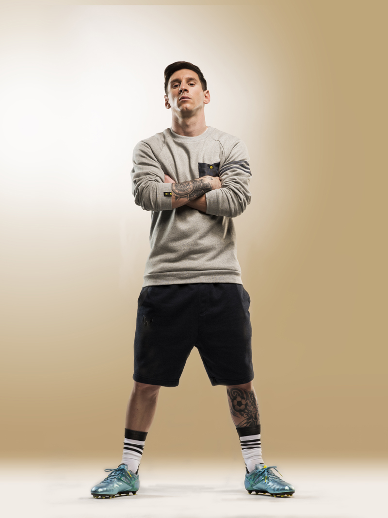 Juventus-Barcellona, Messi tira fuori le scarpe a raggi X