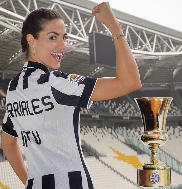 Laura Barriales, il lato B della Juventus … contro il Barcellona Laura Barriales, il lato B della Juventus … contro il Barcellona