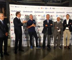 Giro 2015 Fondriest, Moser e Motta, Mediolanum festeggia la corsa