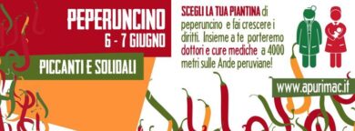 Peperuncino, piccanti e solidali per aiutare il Perù