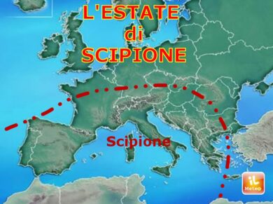 Previsioni meteo, arriva Scipione. Si soffoca, si sale fino a 35 gradi