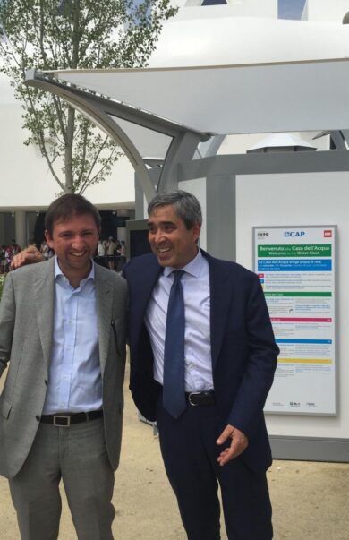 Le Case dell’Acqua dissetano i visitatori Expo. Già erogati 870mila litri