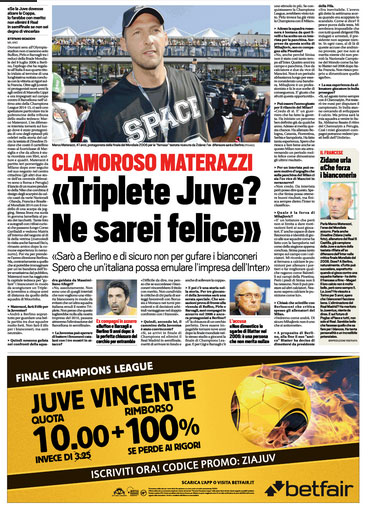 Juventus-Barcellona, il Milan di Mihajlovic: i giornali del 5 giugno Juventus-Barcellona, il Milan di Mihajlovic: i giornali del 5 giugno