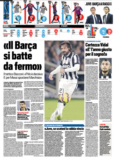 Juventus-Barcellona, il Milan di Mihajlovic: i giornali del 5 giugno Juventus-Barcellona, il Milan di Mihajlovic: i giornali del 5 giugno