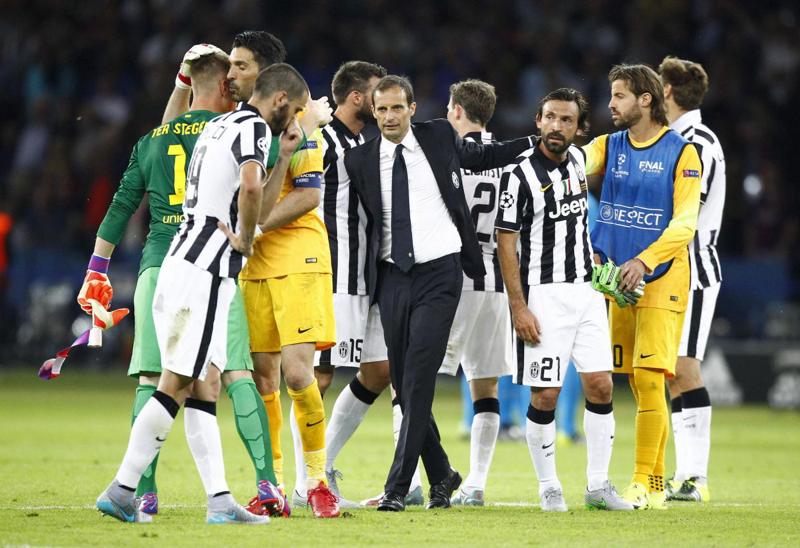 Juventus-Barcellona, Allegri: “Grande partita ma preso gol da polli” Juventus-Barcellona, Allegri: “Grande partita ma preso gol da polli”