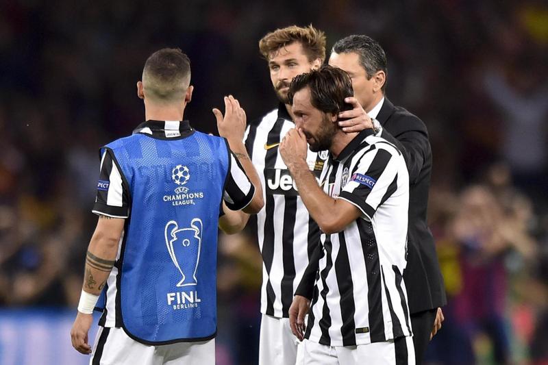 Juventus-Barcellona, Pirlo e le lacrime.. d’addio? Le voci Juventus-Barcellona, Pirlo e le lacrime.. d’addio? Le voci