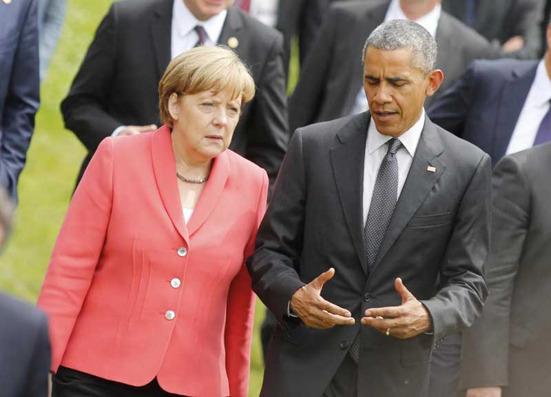 Niente “Fratelli d’Italia” per Renzi suona “Azzurro”. Ma Obama fuma? Giallo al G7 Niente “Fratelli d’Italia” per Renzi suona “Azzurro”. Ma Obama fuma? Giallo al G7