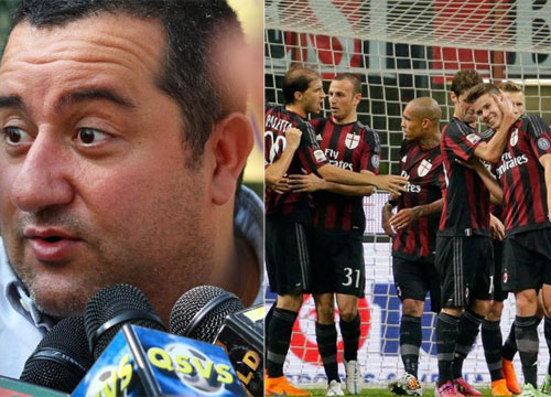 Milan, Mino Raiola firma il primo acquisto del calciomercato 2015
