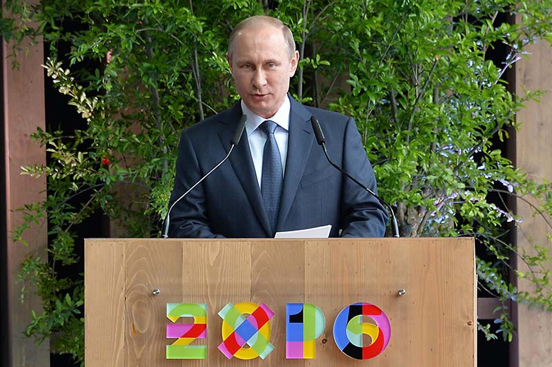 Expo, è il Putin day: “Italia partner importante”