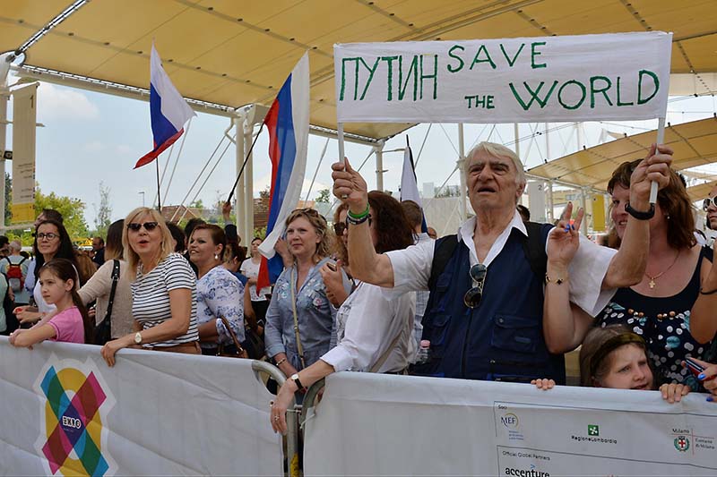 Expo, è il Putin day: “Italia partner importante”